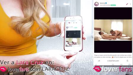 Two luky guys share Queen Of MILFs Lara Cruz! Great 3some