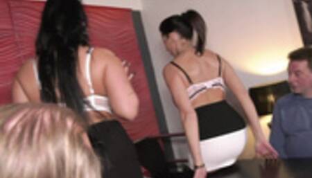 DaCada and Ashley CumStar's secretary fantasies