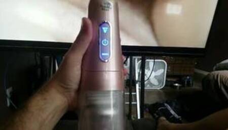 OH MY, Trying Out New Electric Masturbator from Ebay, Must Buy Amazing!