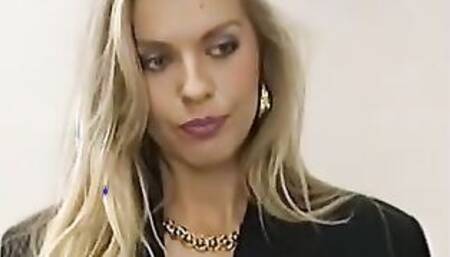 the boss invited a new employee to his office and tested her