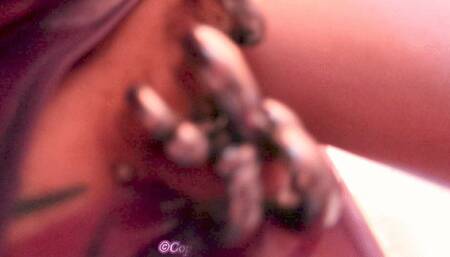 Big Boobs Transparent Catsuit Girls makes home work sucking pierced cock and fucking huge rubber dildo and PEE PIII