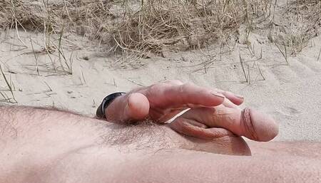 Op het strand