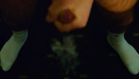 Teen Biggest Cumshot on mirror at Hotel