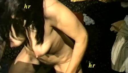 Immoral vintage still VHS video of homemade sex #7 - Exhibitions of horny women!