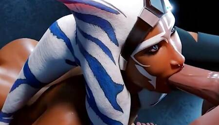 Ahsoka Tano Sucking Cock