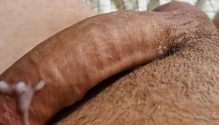 I rub my dick