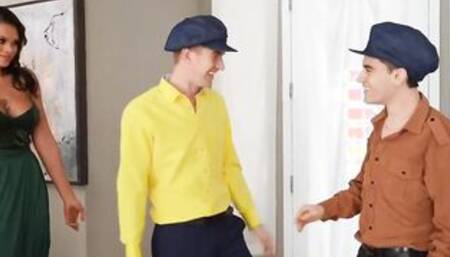 A Wild & Filthy Cock Stuffing Party Clip With Jordi El Nino Polla, Danny D, Halle Hayes - Brazzers Official