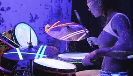 Bang The Drummer Tape With Scott Nails, Felicity Feline - Brazzers Official