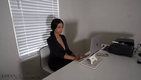 Caught Spying on Boss Creampie HD