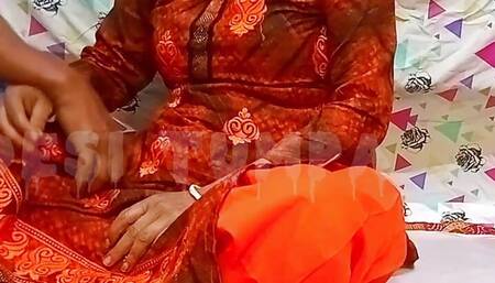 pregnant maid aunty fucks by owner stepson