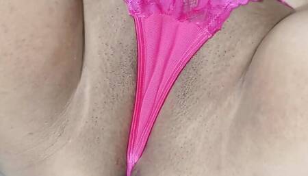 ME WITH MY VERY WET PINK PANTIES...