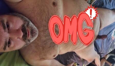 76CurvyNThick  - OMG! - Chubby Daddy's  Thick Cock Erupts!