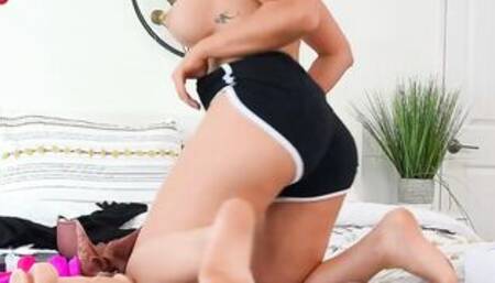 Gift That Keeps On Fucking Tape With Keiran Lee, Kayley Gunner - Brazzers Official