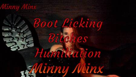 Boot Licking Bitches Humiliation