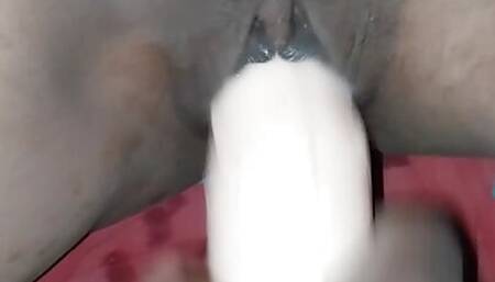 Desi squrit by 8 inch dildo