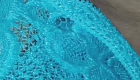 Vibrator being rubbed on my pussy