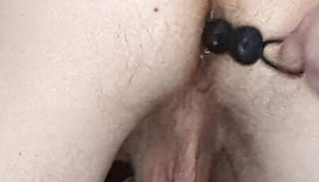 Finally she works me anal again. And this time properly!