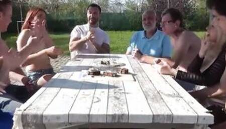 Picnic ends up all over