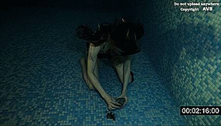 Underwater tests and posing (Zarina)