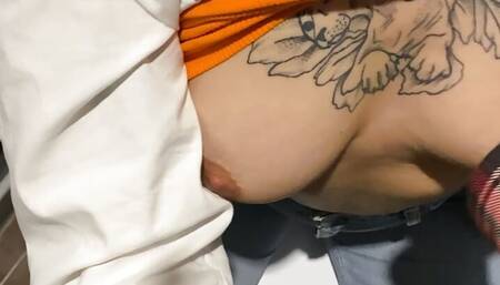 fucked a baby in the mouth in a public toilet