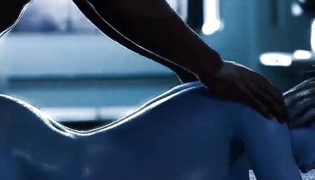 Mass Effect Liara T'soni Loves BBC In Her Tight Blue Pussy