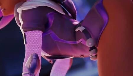 Sombra Taking A Big Cock In Her Ass