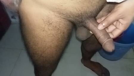 I came to the bathroom after a long time