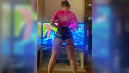 a home twerk before work