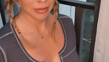 Taking a moment to deeply inhale