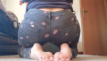 Very rare and expensive jeans pierced by a rusty nail costum request 720HD
