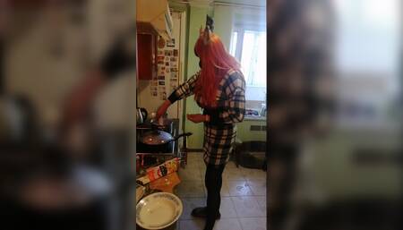 Cooking sexy