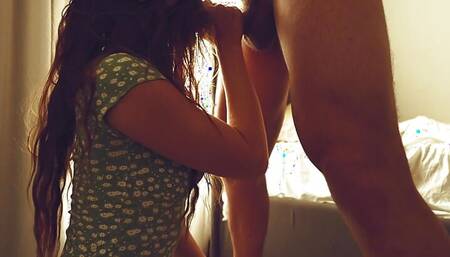 sweet morning blowjob