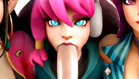 Paladins Girls Love To Suck Dick