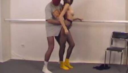 Hot Babe Blowjob and Fucking Hardcore by Masked guy