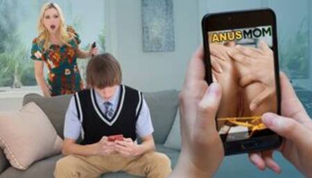 Mom catches her son watching anal porn!