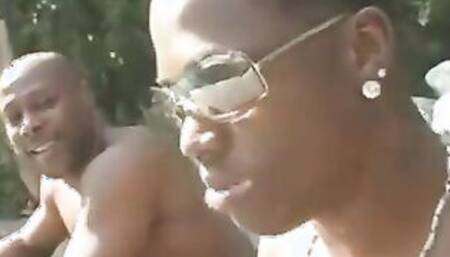 a ebony man fucks a white whore inside all holes with a huge penis