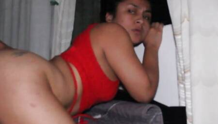 CHEATING WIFE IS FUCKED IN THE WINDOW WHILE WATCHING HER HUSBAND COMES HOME