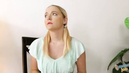 Enticing Iris Rose at point of view trailer