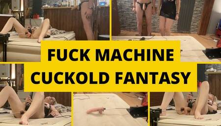 Fuck machine cuckold fantasy