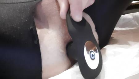Anal Vibrator fuck & moan