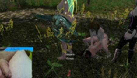 Skyrim Sex adventures of a beautiful dark-haired Nordka Sexrim 20. Sexlab. Part 18