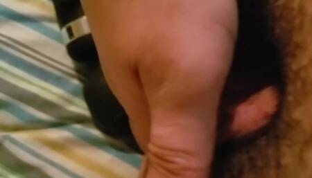 Fondling my pretty cum!