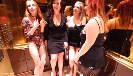 Elevator sluts!
