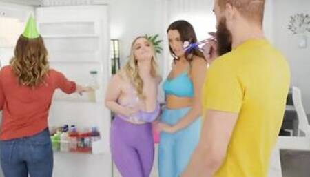 Smashing My Beauty Dyke Roommates Video With Xander Corvus, Codi Vore, Nolina Nyx - Brazzers Official