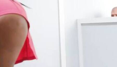 Brazzers - Xander Helps Maserati XXX Get Unstuck By Oiling Her Gigantic Booty & Fucking Her