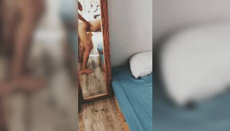 You want doggystyle in front of a mirror, one of my favorite ????\nPhonecam version