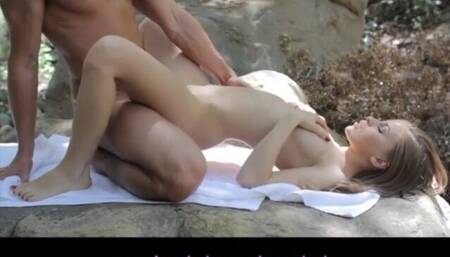 Passion-HD Petite Avrils Shaved Pussy Has Horny Orgasm