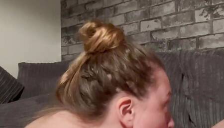 AMATEUR TEENAGER Sucking Cock!