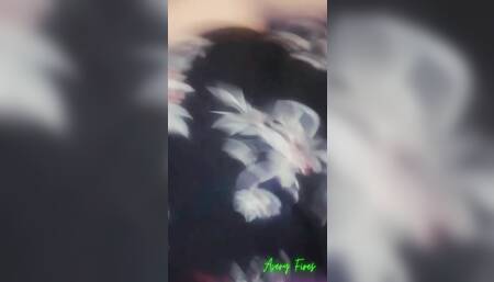 Floral Dress Masturbation
