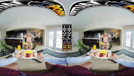 VIRTUAL PORN - Eating Breakfast And Having Sex With The Beautiful Blake Blossom